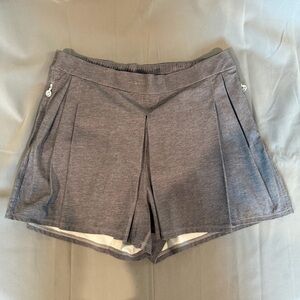 Lululemon City Skort &go Endeavor Pleated Heather Grey Size 8